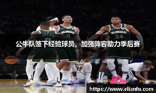 公牛队签下经验球员，加强阵容助力季后赛